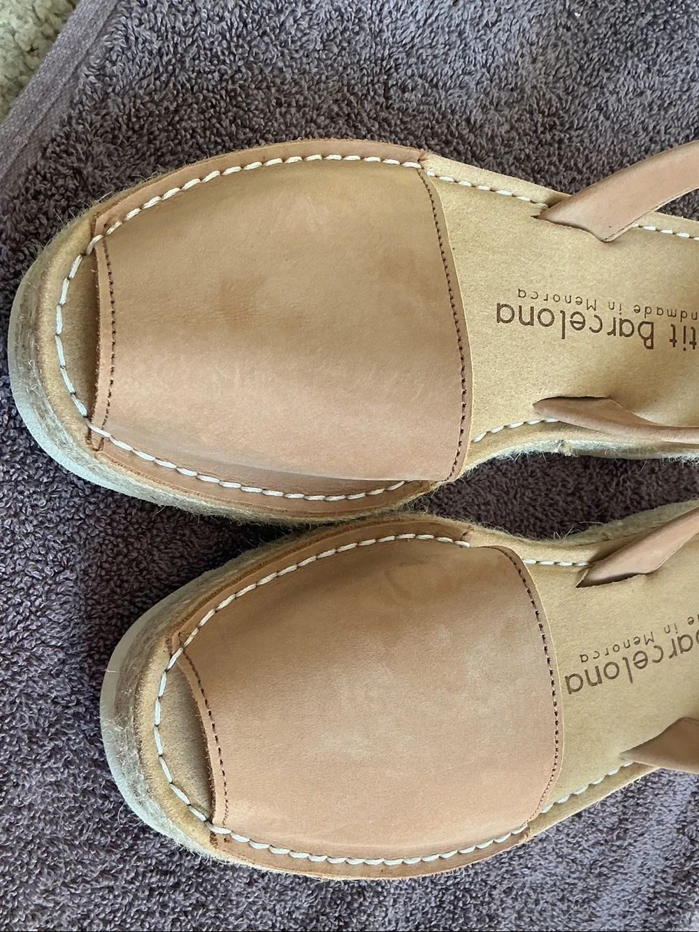 Women’s Espadrille Platform Sandals in Dusty Blush